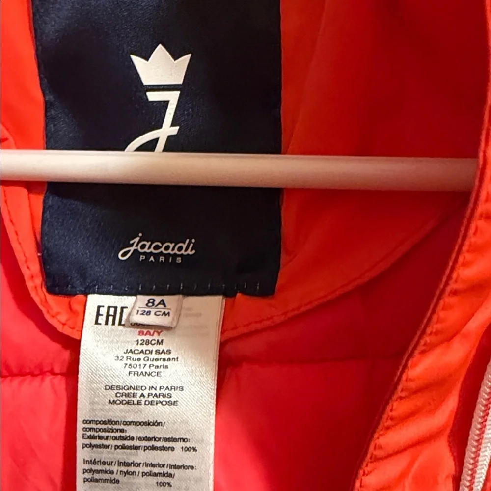 Jacadi vibrant orange