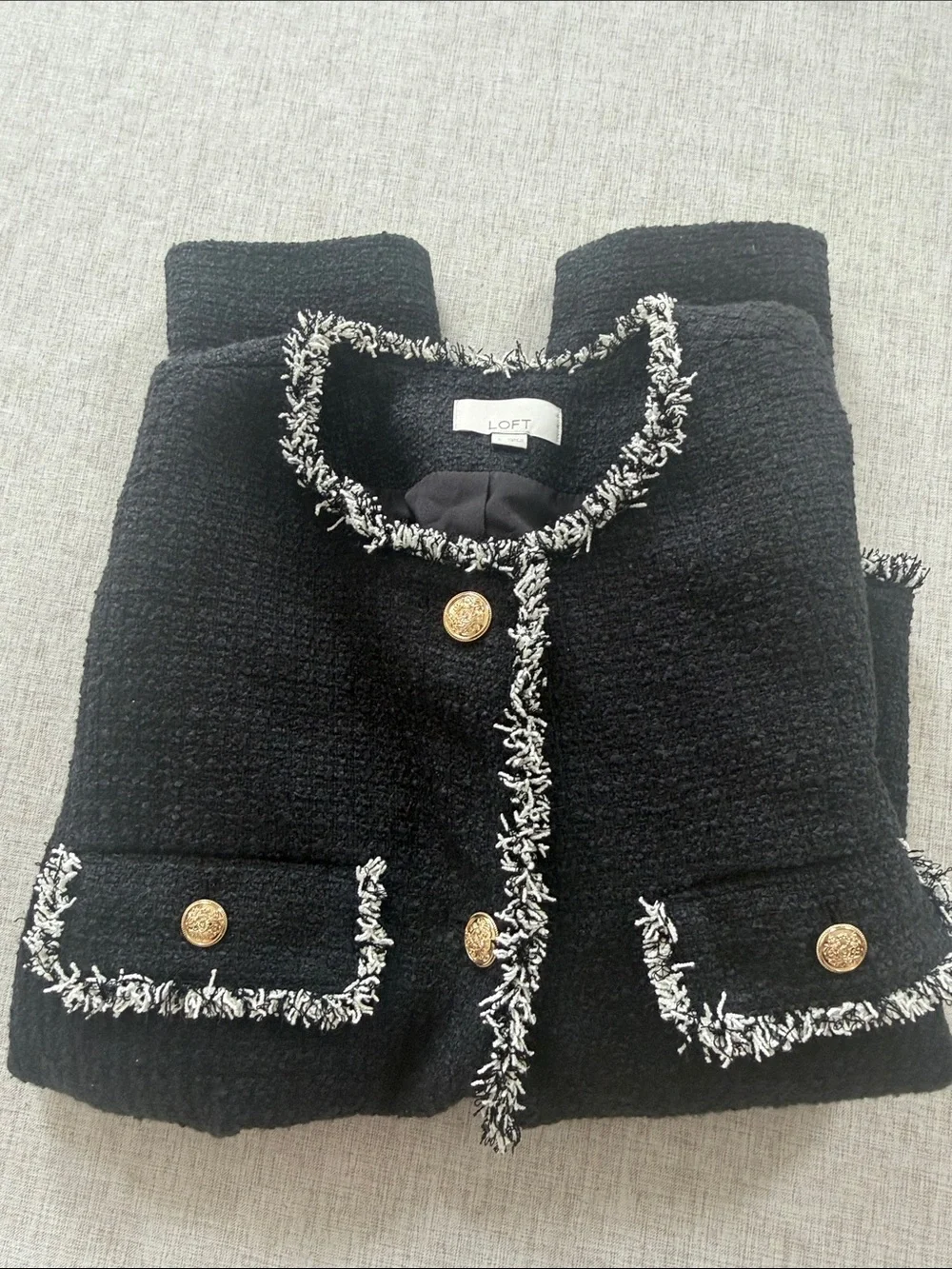 LOFT textured tweed