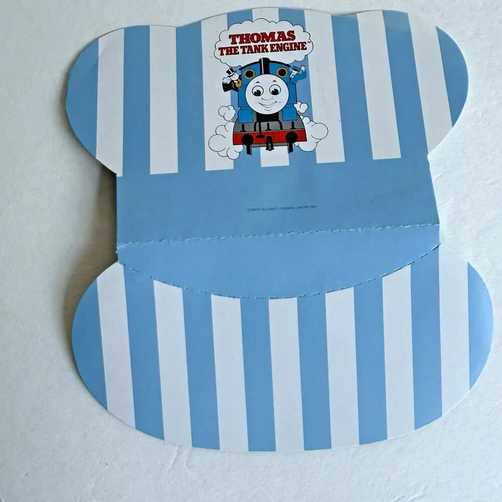 Vtg 90s Thomas The Tank Engine Engineer’s Caps Birthday Party Lot of 24 Hats