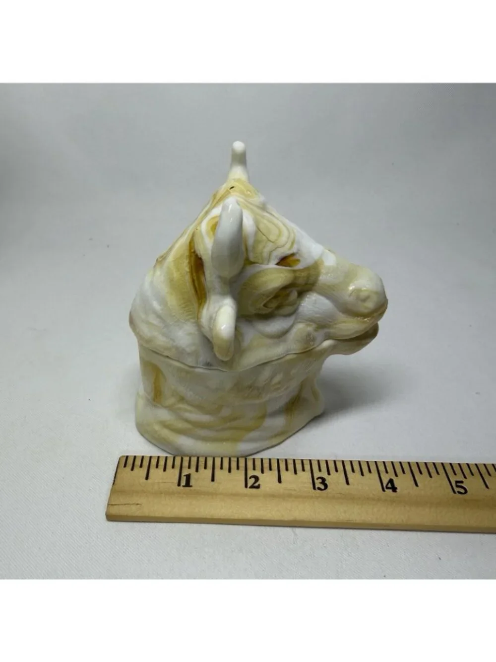 Unmarked antique bull