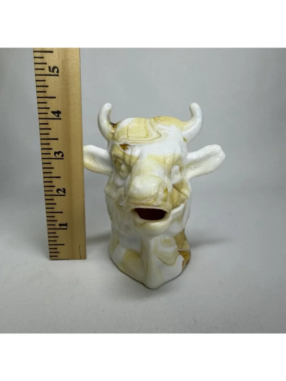 Unmarked antique bull