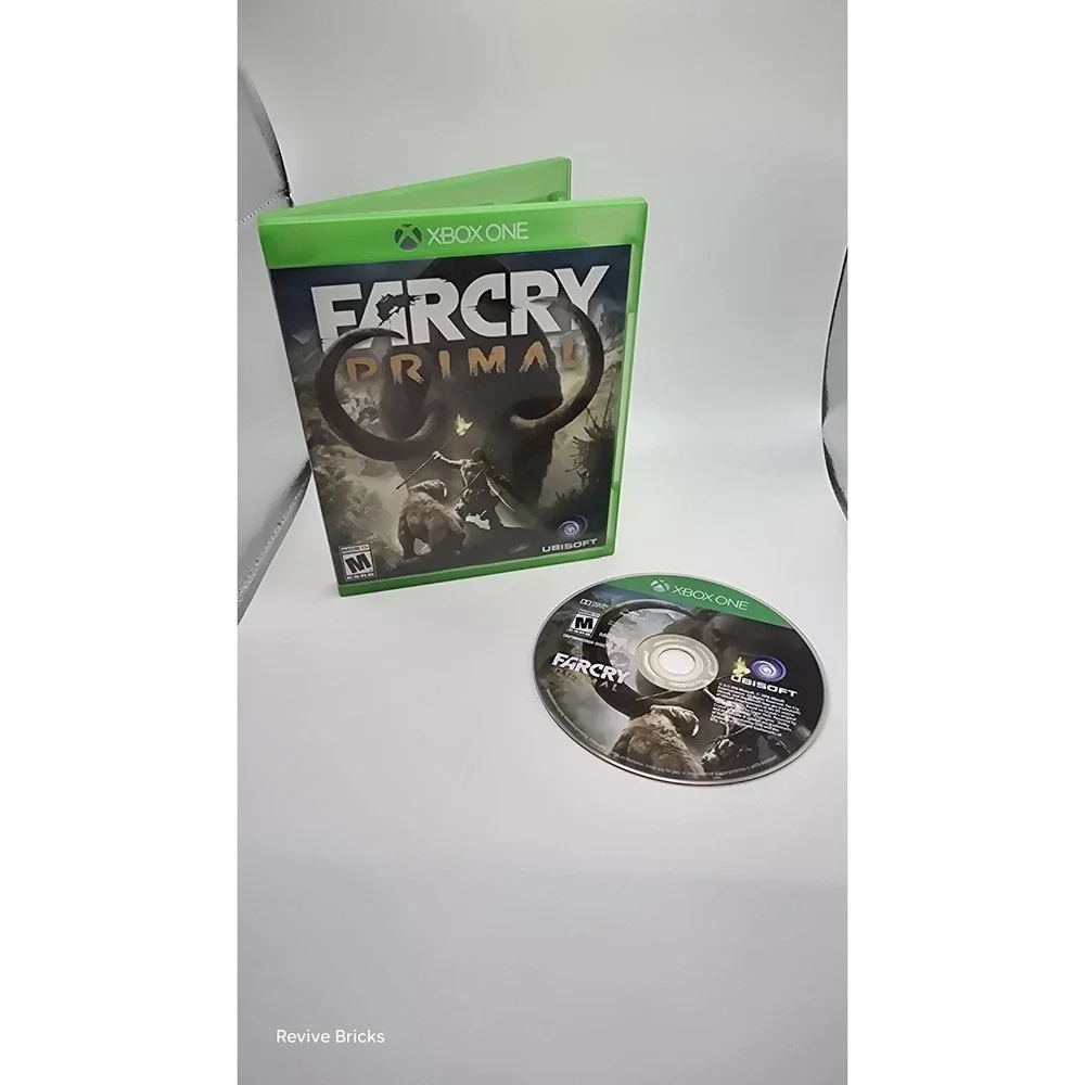 Far Cry Primal (Microsoft Xbox One, 2016) Game & Case Tested Working Great Cond.