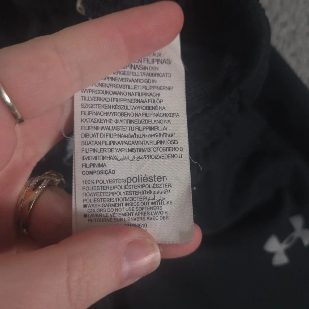 Under Armour first pair
