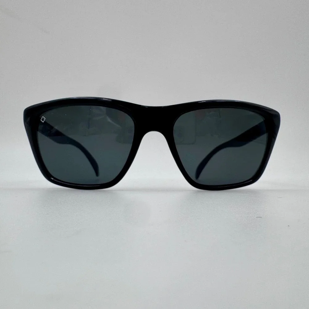 Vintage 60s/70s Black Diamond Sunglasses Frame France Black Wayfarer