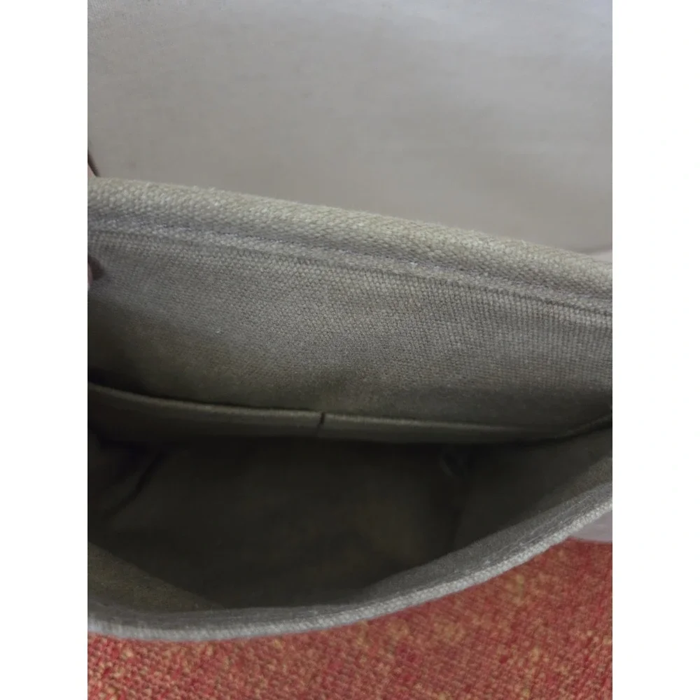 Duluth Trading‎ Co Canvas Laptop Shoulder Tote Messenger Organizer Bag Tan