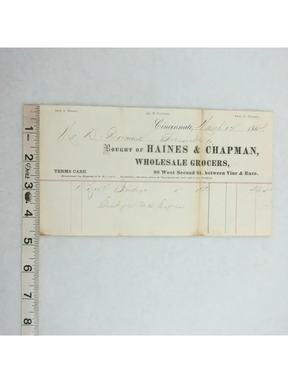 N/A antique 1867