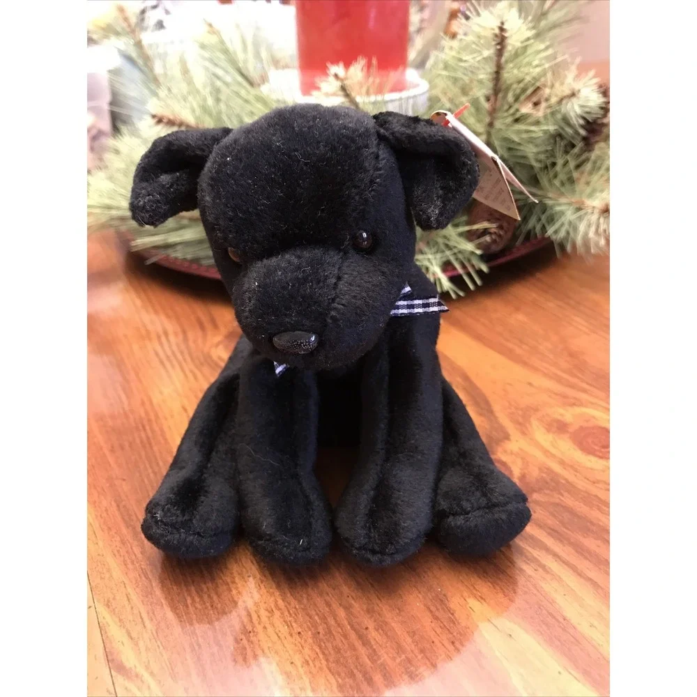 ty‎ beanie babies Luke Black Lab Dog 1998 Errors