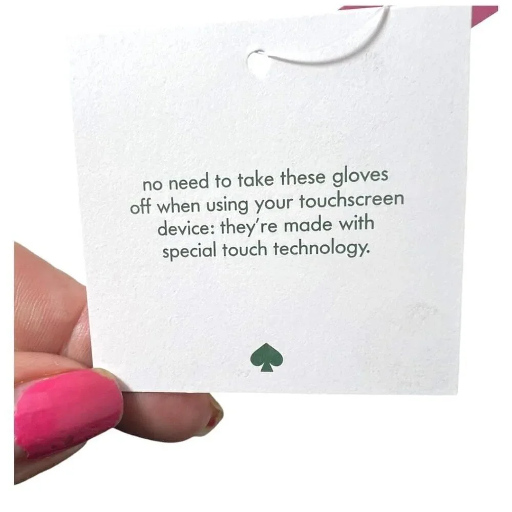 kate spade sz tags glove