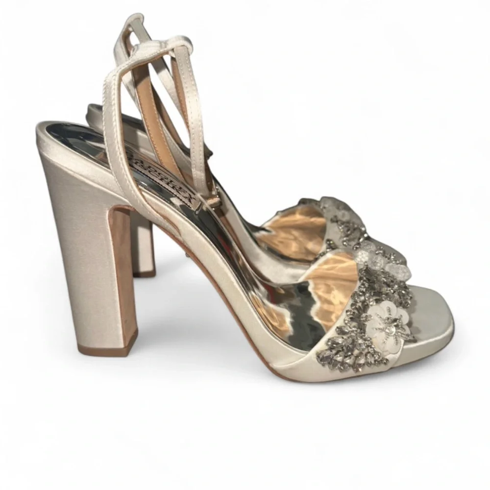 Badgley Mischka elegant silver