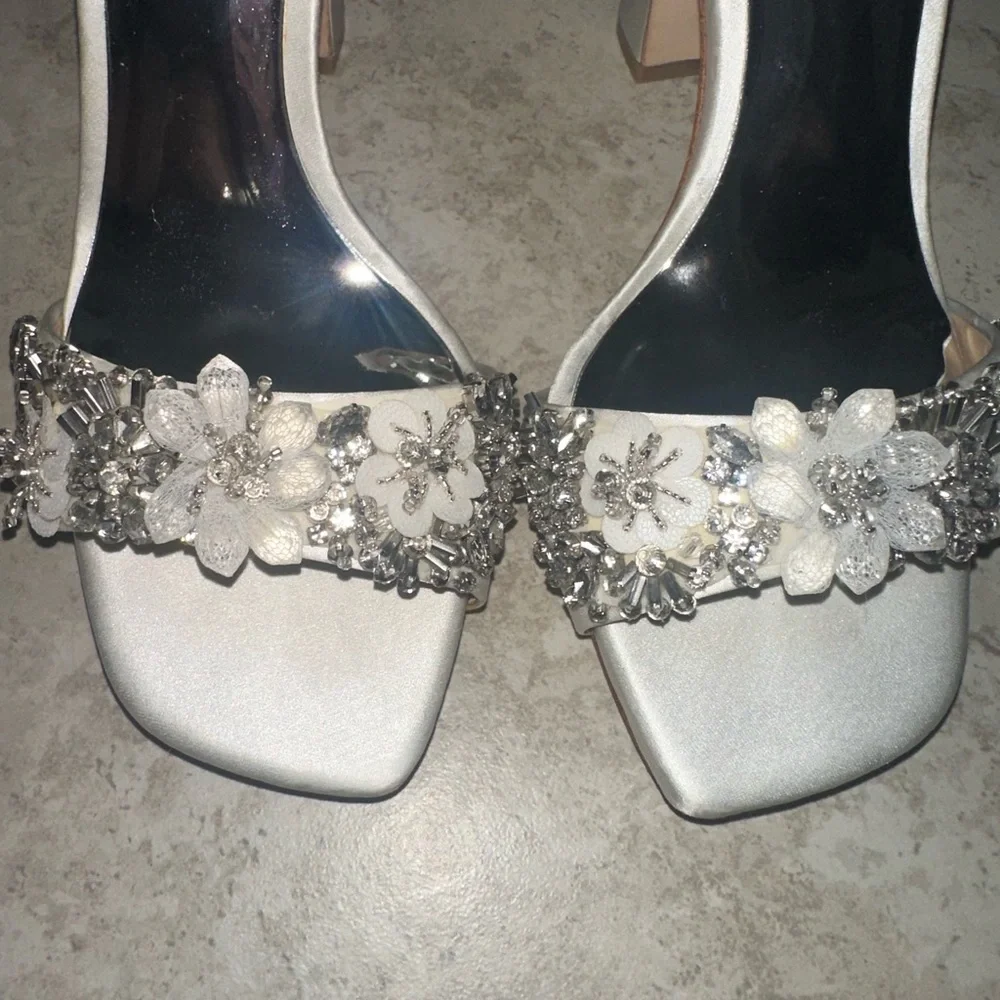 Badgley Mischka elegant silver