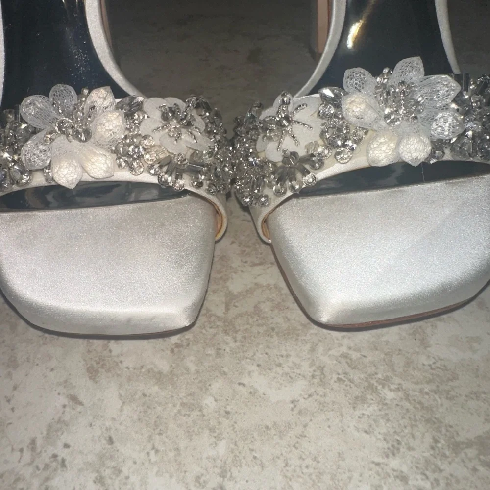Badgley Mischka elegant silver