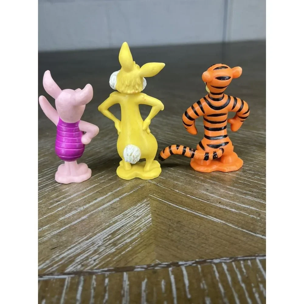 Disney Winnie the Pooh PVC Plastic Figures Rabbit Tigger & Piglet 3