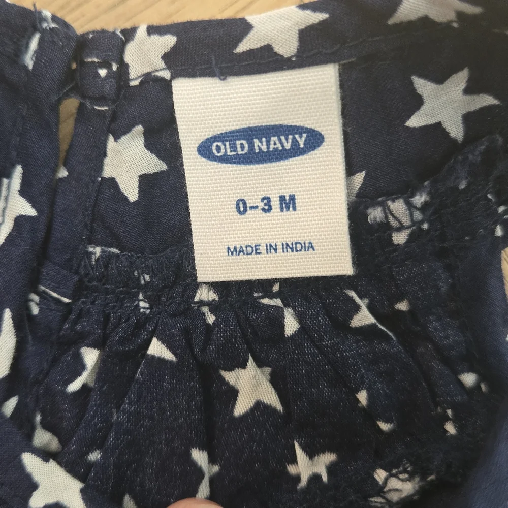 Old Navy Navy‎ Star Baby Dress