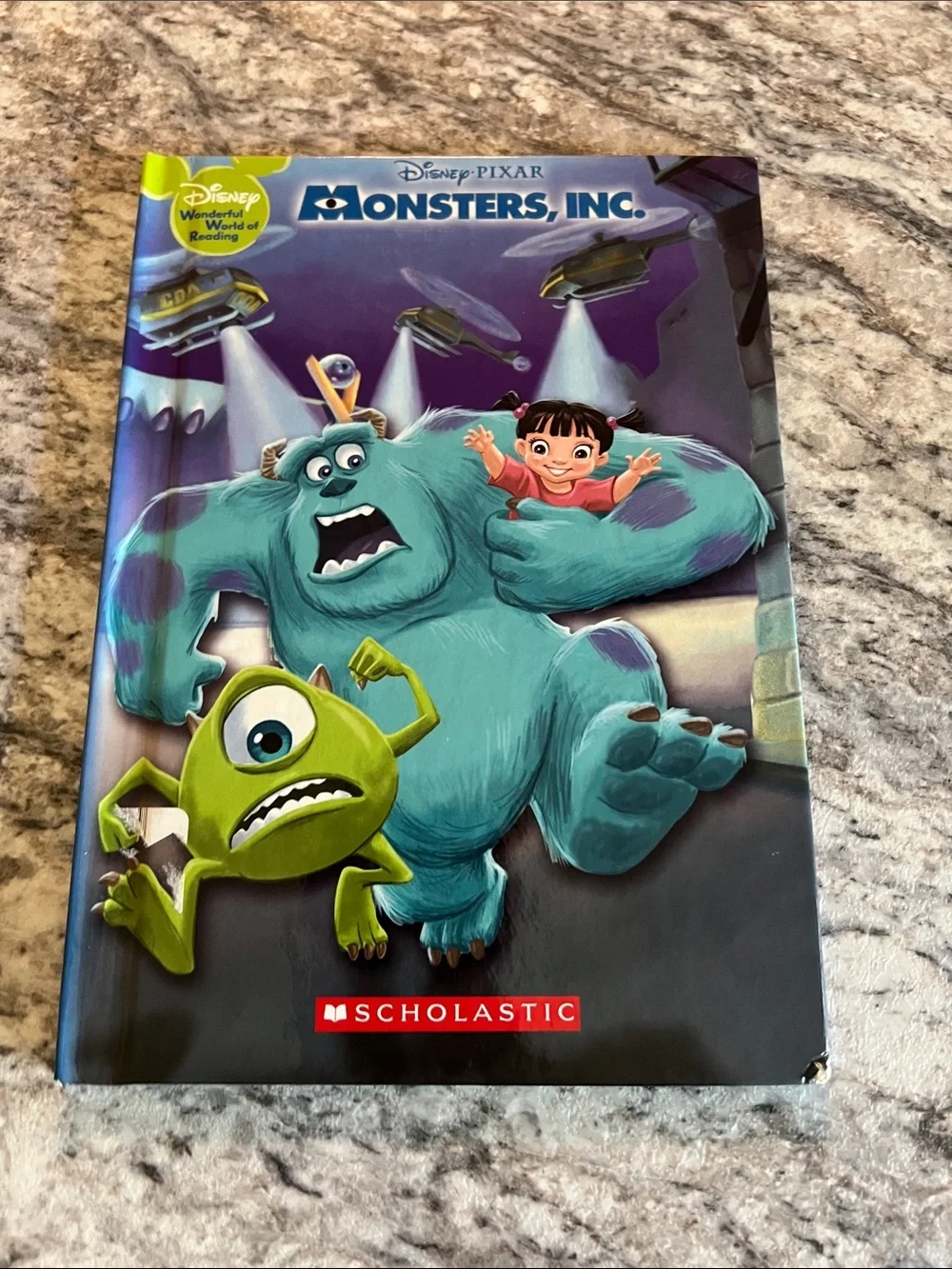 Monsters, Inc. Scholastic Kids Book GUC