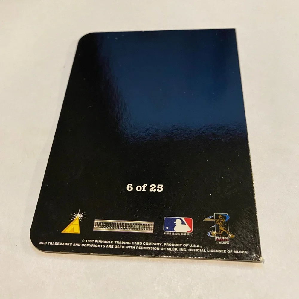 1997 Pinnacle insert Baseball Card alex rodriguez