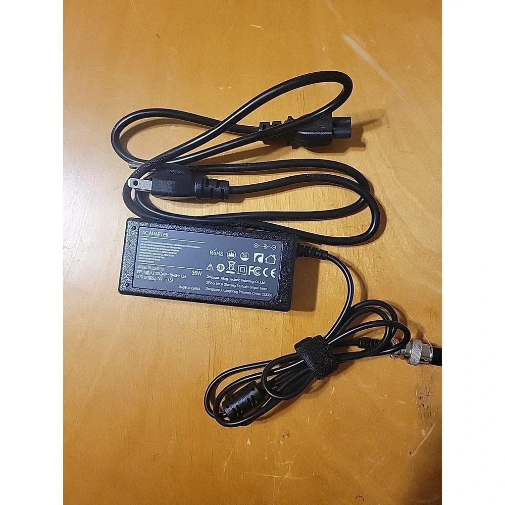 Electronic Scooter DL65240150 E100 MX350 Battery‎ Charger AC-Adapter 24V 1.5A