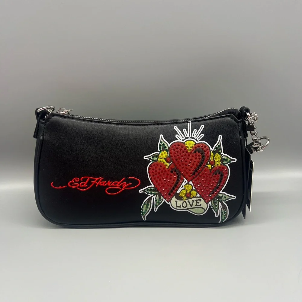 Ed hardy convertible purse