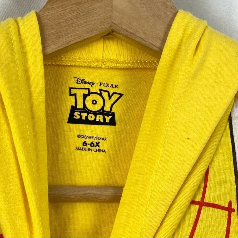 Disney Pixar Toy Story 6/6X Girl Yellow and Blue Sheriff Dress Costume