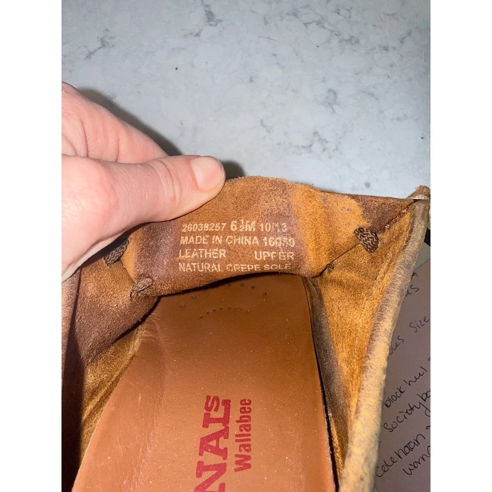 Clarks originals wallabee