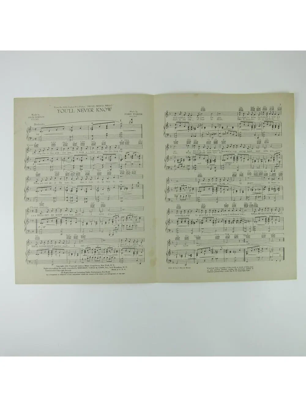 N/A sheet music