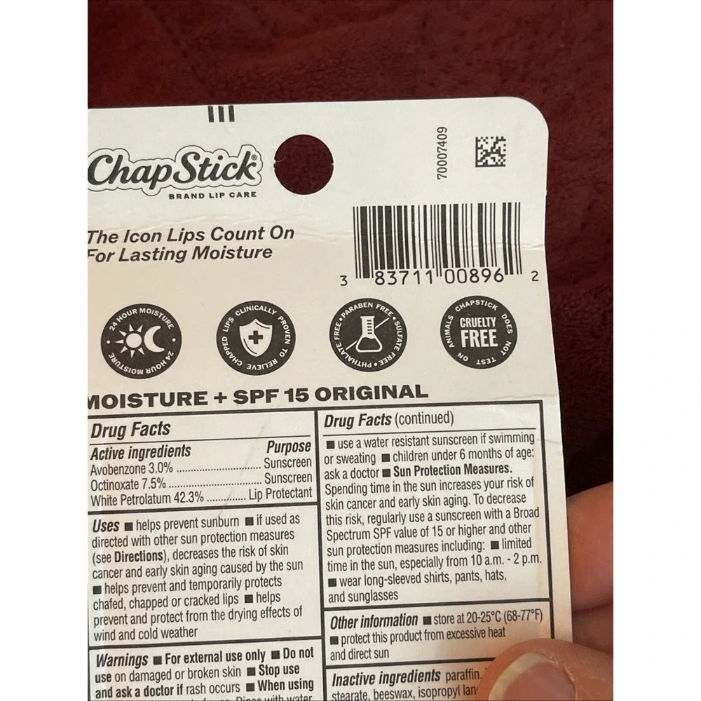 Chapstick lot three