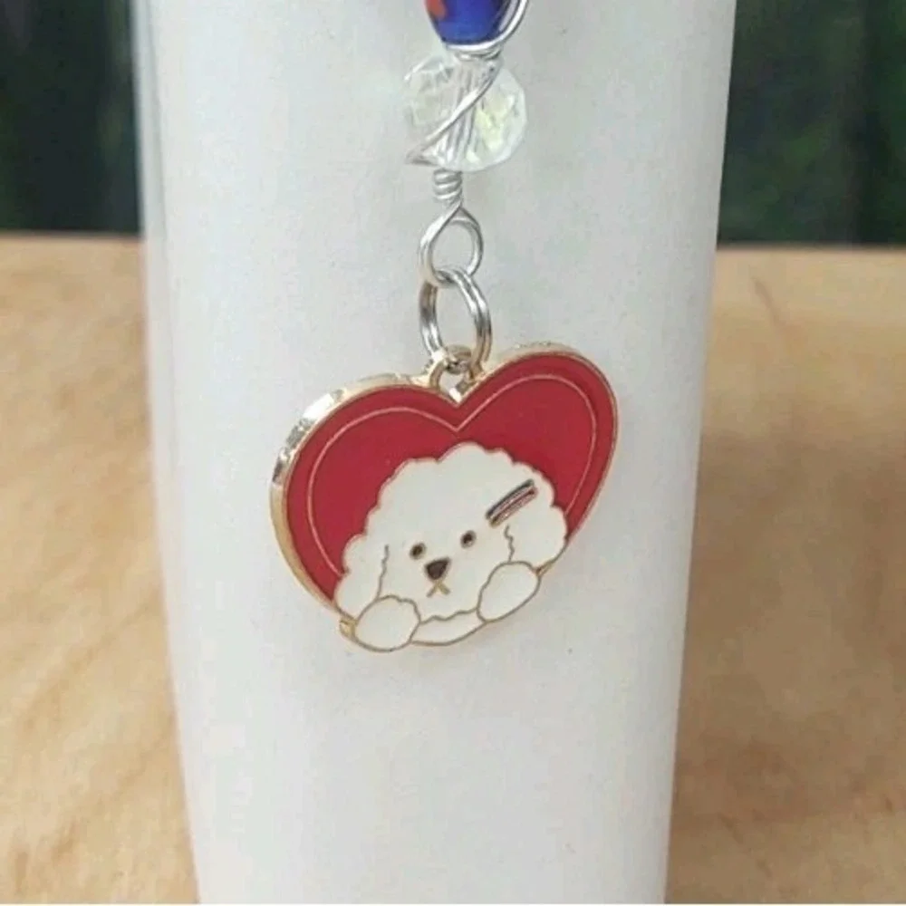 Harbour Blue XOXO handcrafted bookmark