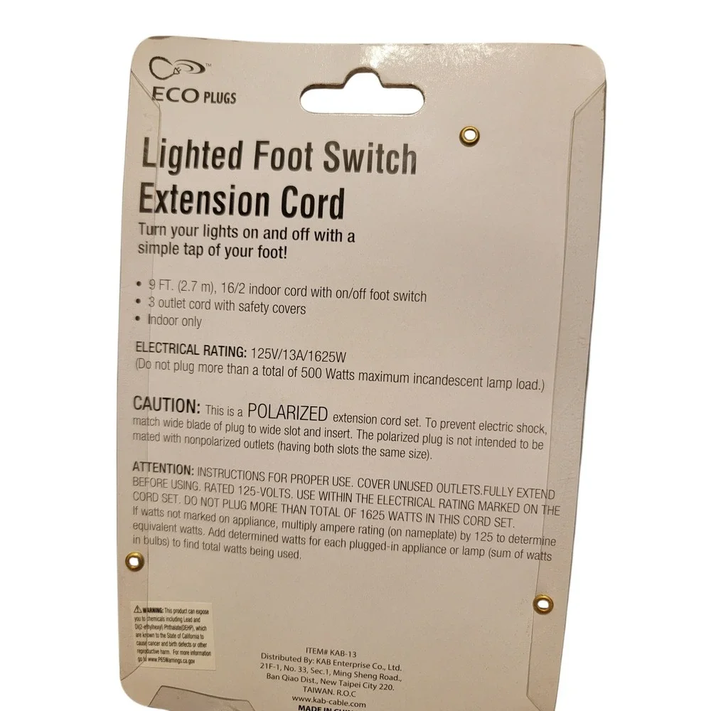 Eco Plugs control your