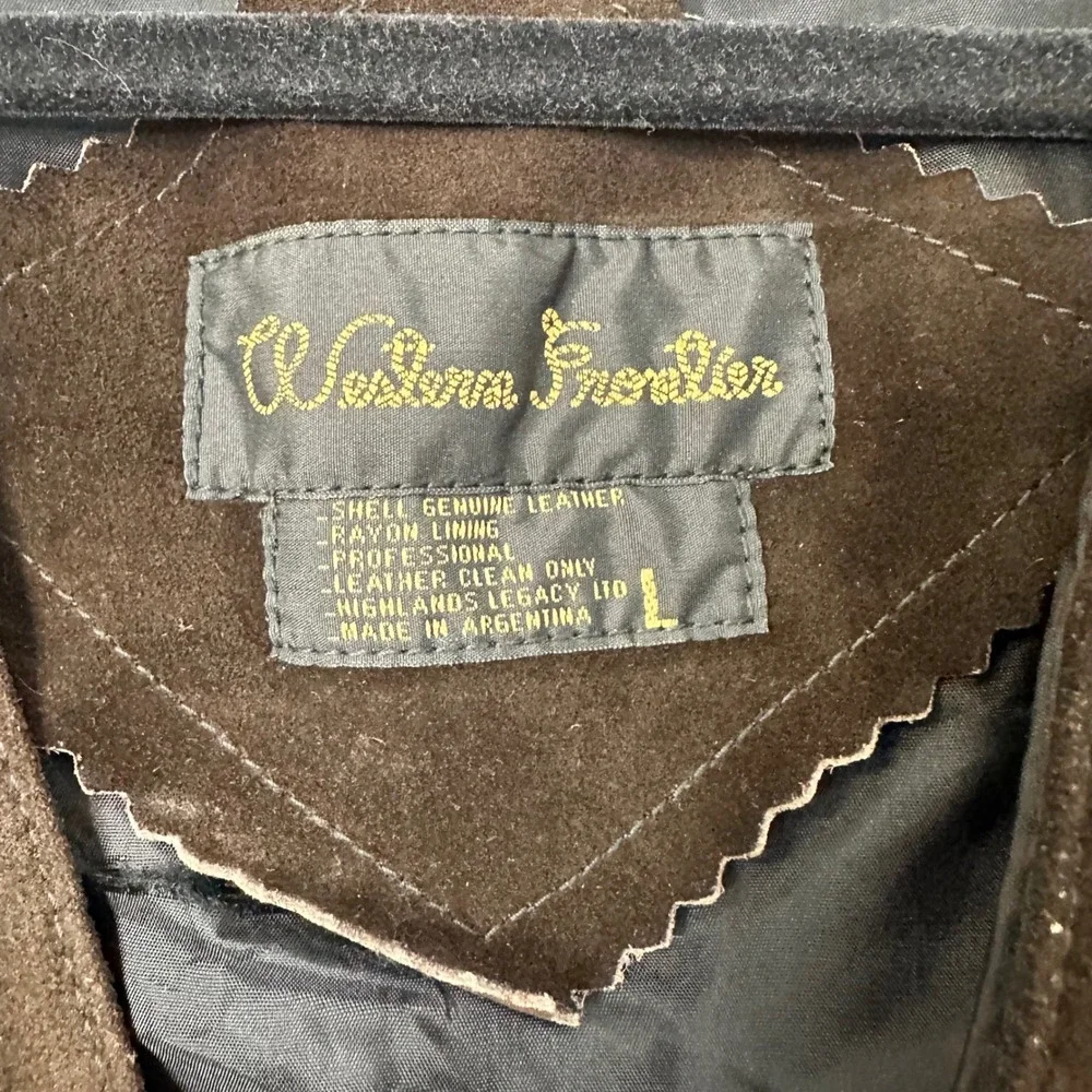 Western Frontier size brown cowboy
