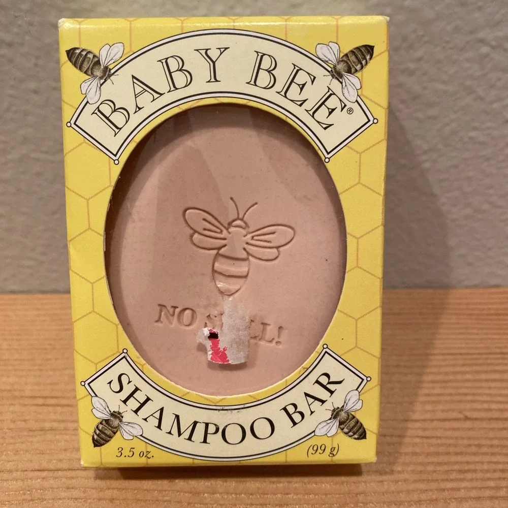 Burt's Bees Baby Bee‎ 1 Shampoo Bar 3.5 oz. 99g - creamy lather buttermilk roses