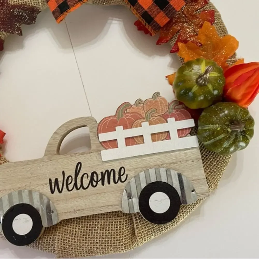 Handmade handcrafted burlap
