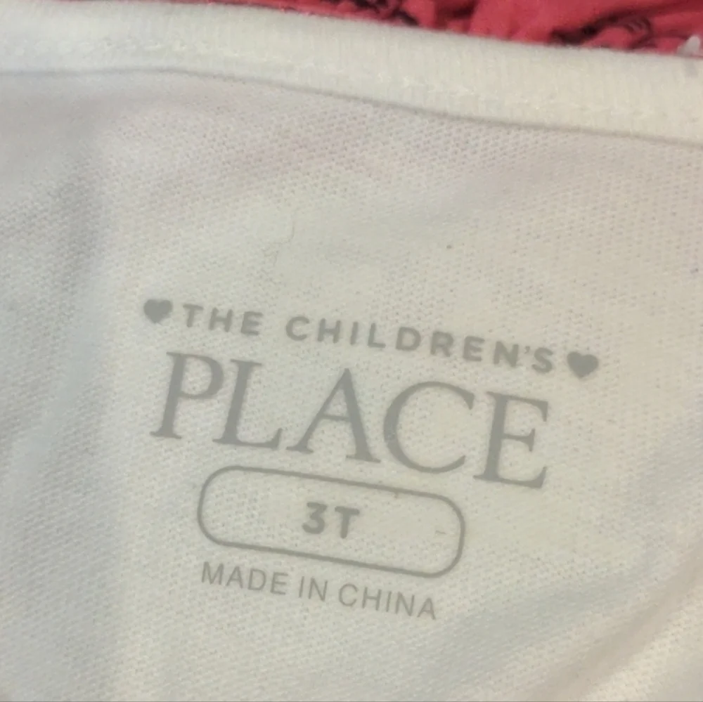 The Children's Place Pink Cat Print Dress size 3T