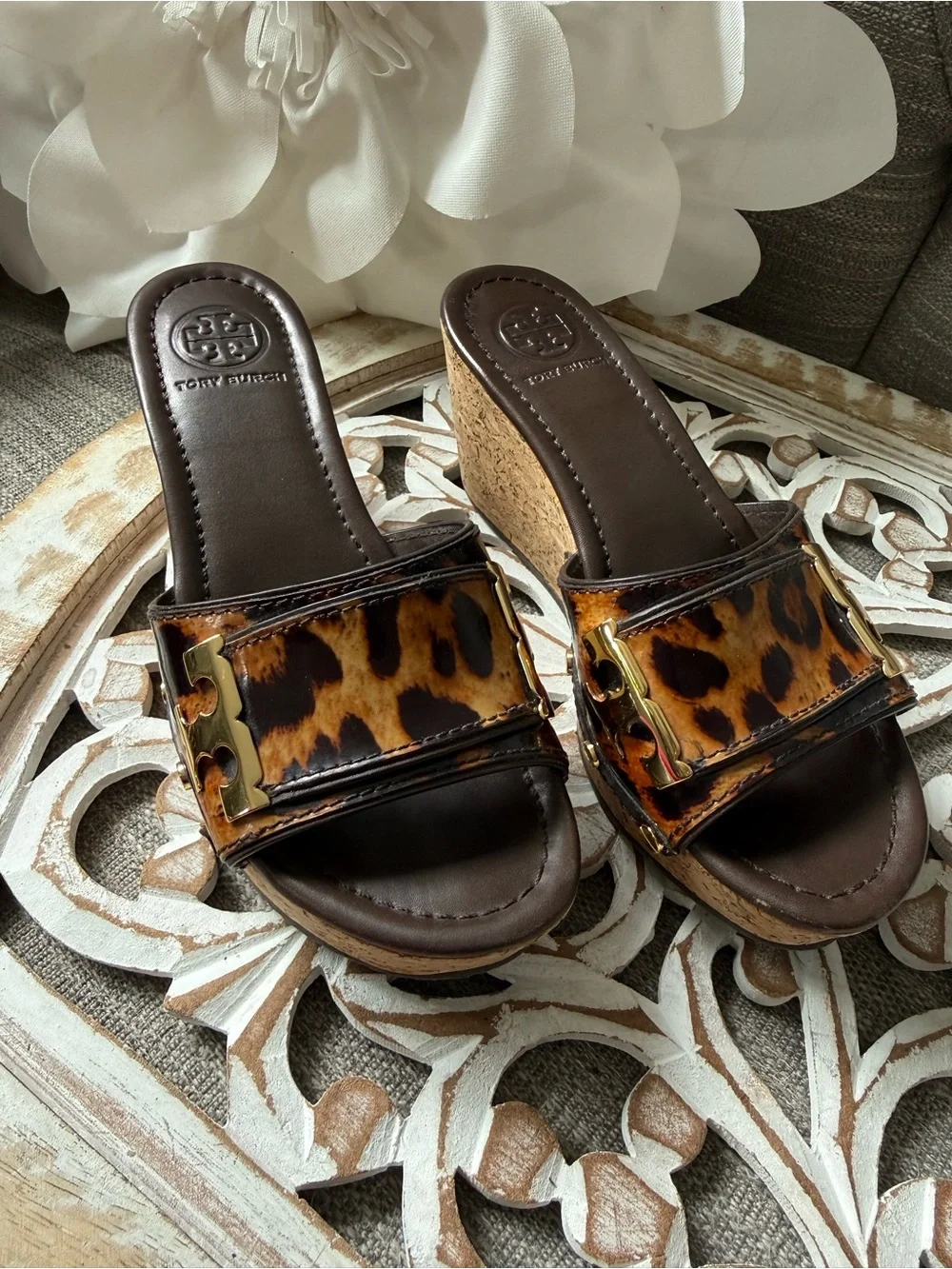 Tory Burch slides tory shoes