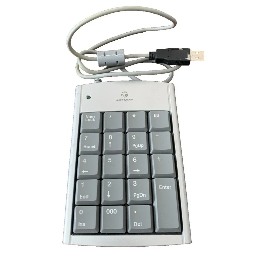 Targus PAUK10U Wired Mini Keyboard – Model A0126554 2006-2010