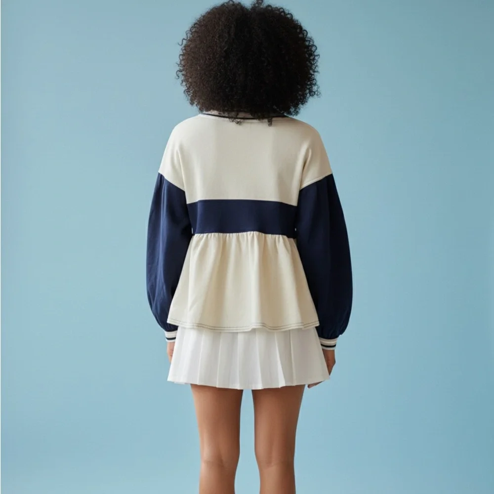 entro flat cotton skirt
