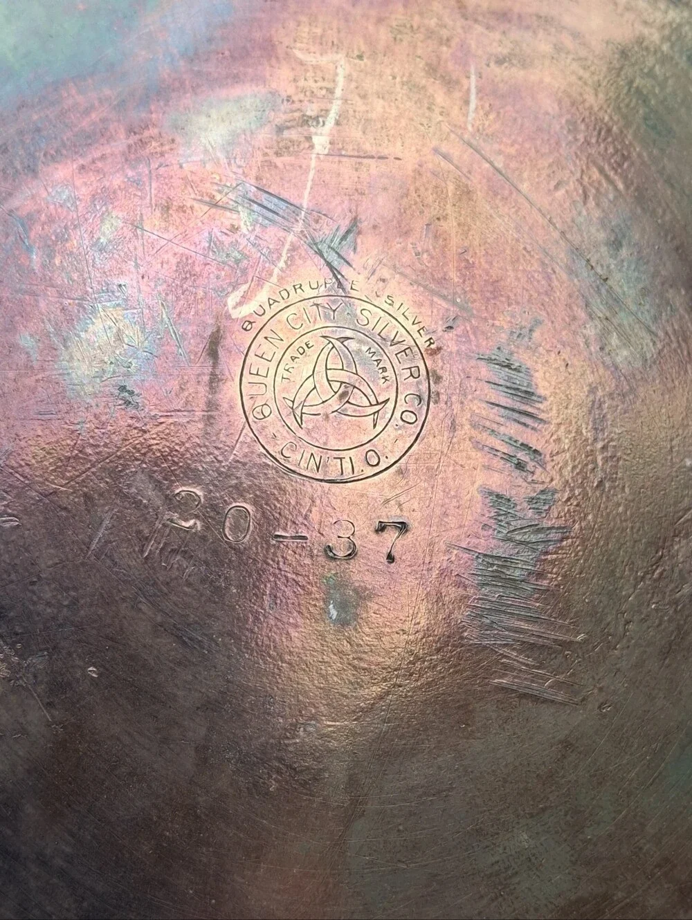 Queen City Silver Company antique 1920