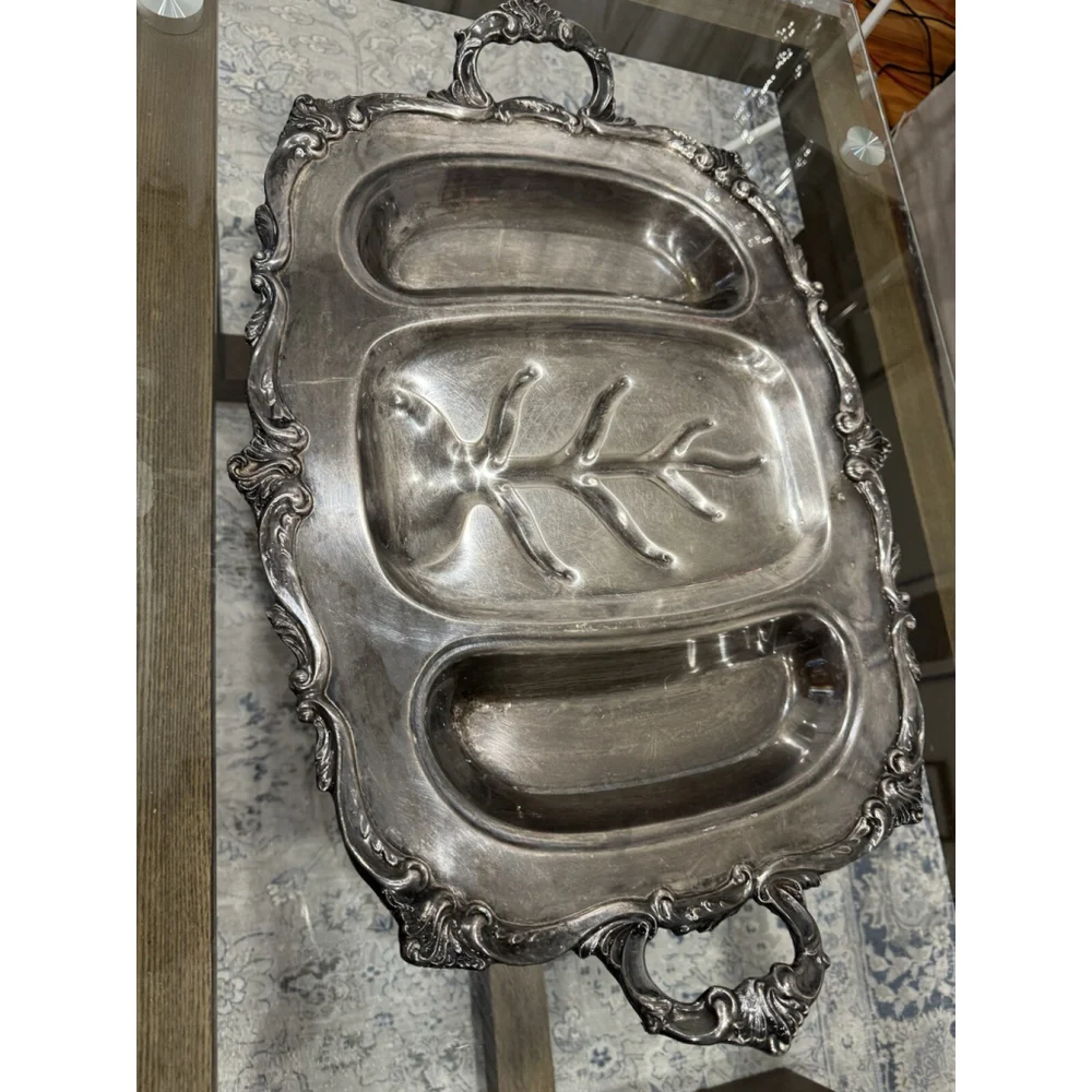 Eton large silverplate