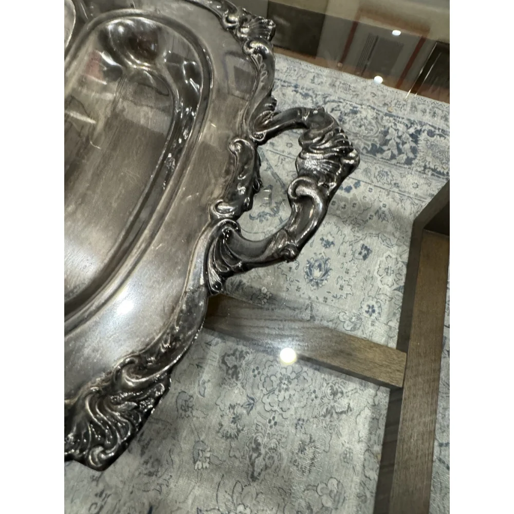 Eton large silverplate