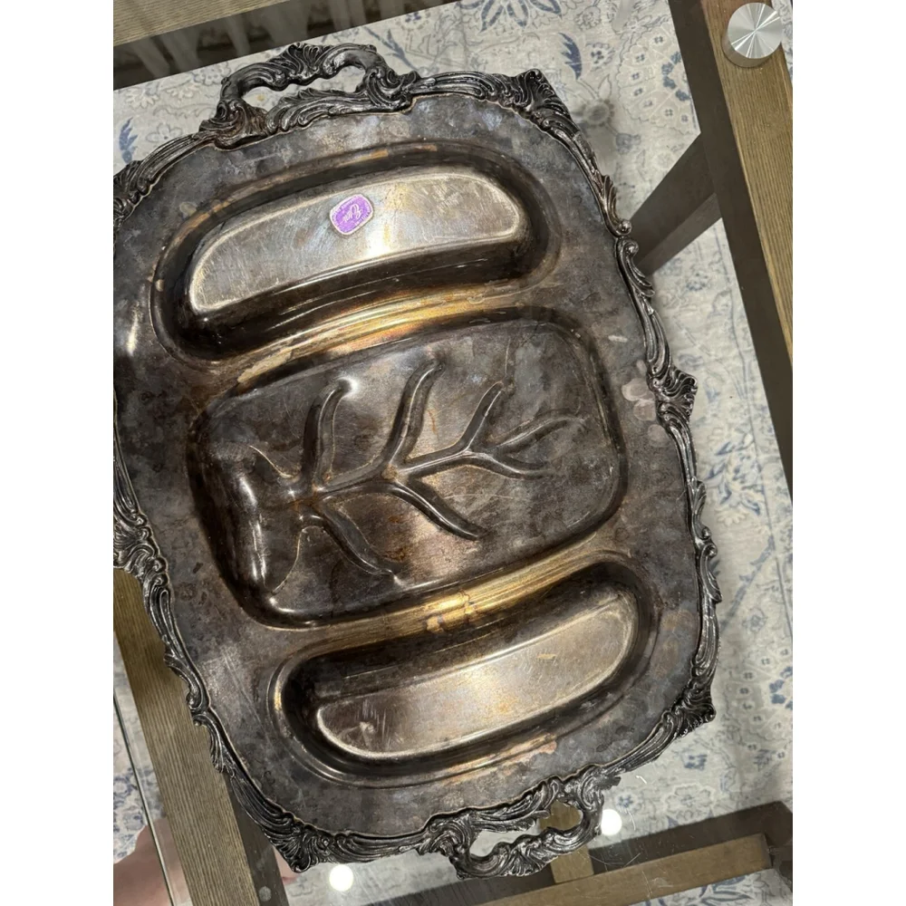 Eton large silverplate