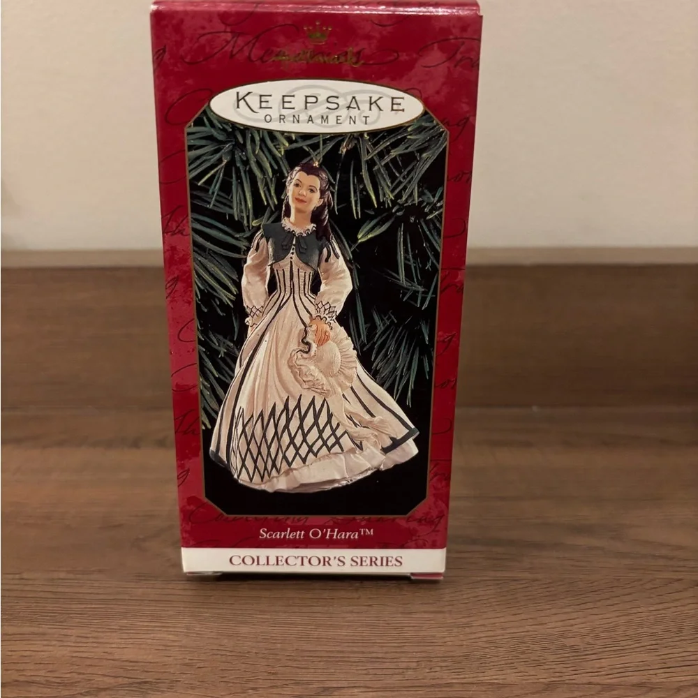 Vintage 1999 Hallmark Ornament Scarlett O’Hara- 3rd in Series NEW‎ In box