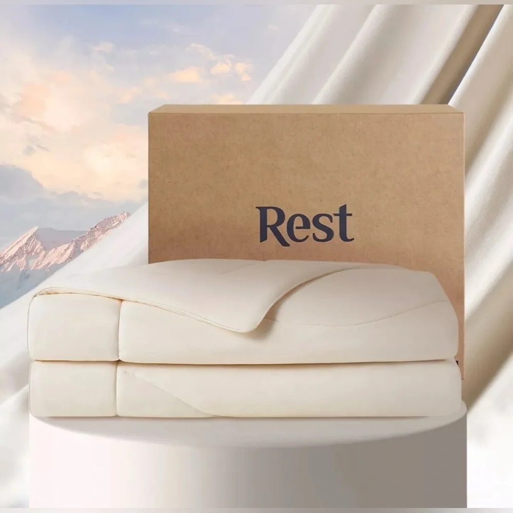 TWIN IVORY REST® Evercool® Cooling Comforter Blanket for Hot Sleepers