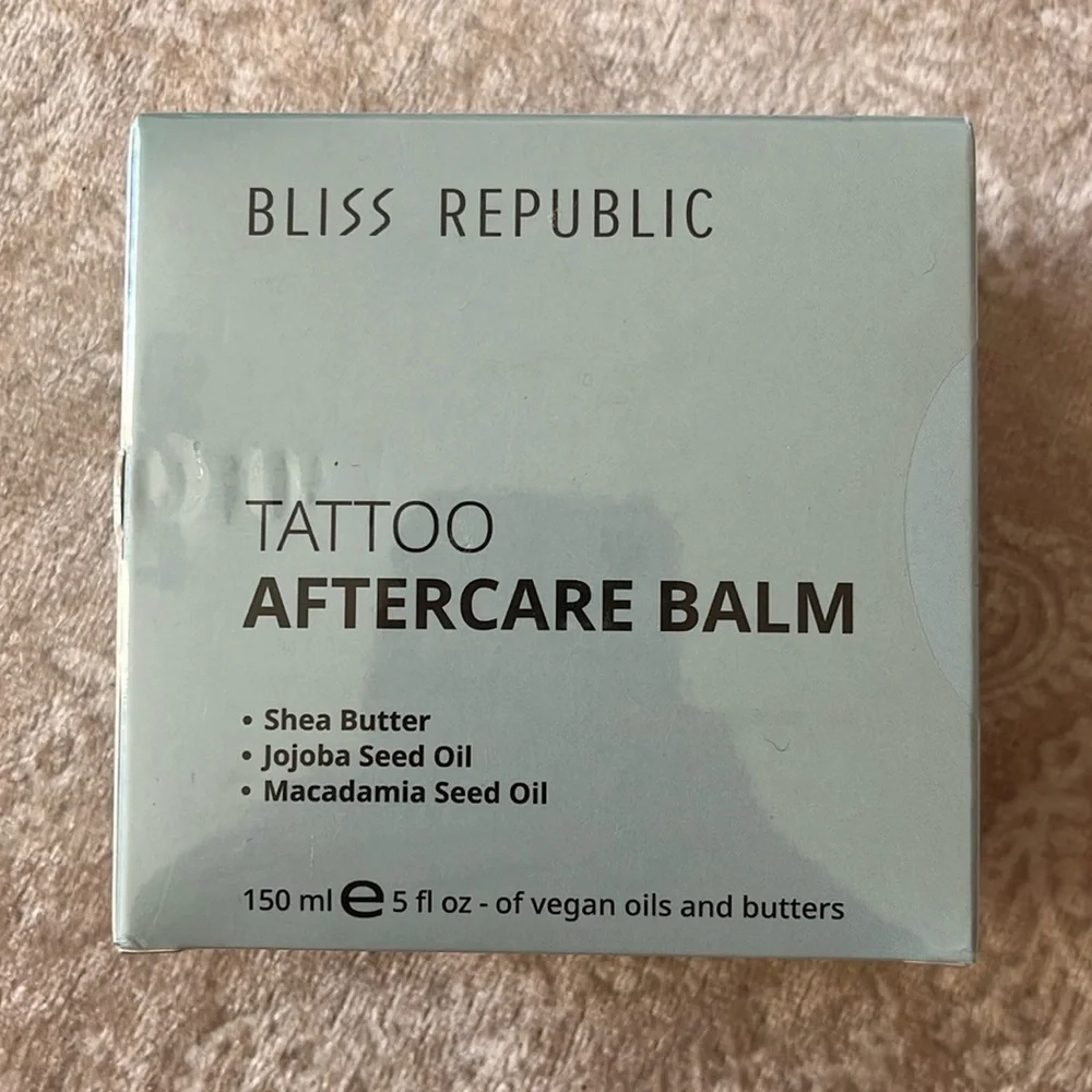 Brand New Tattoo Aftercare Balm Shea Butter Restore Body Artwork Jojoba Seed Oil