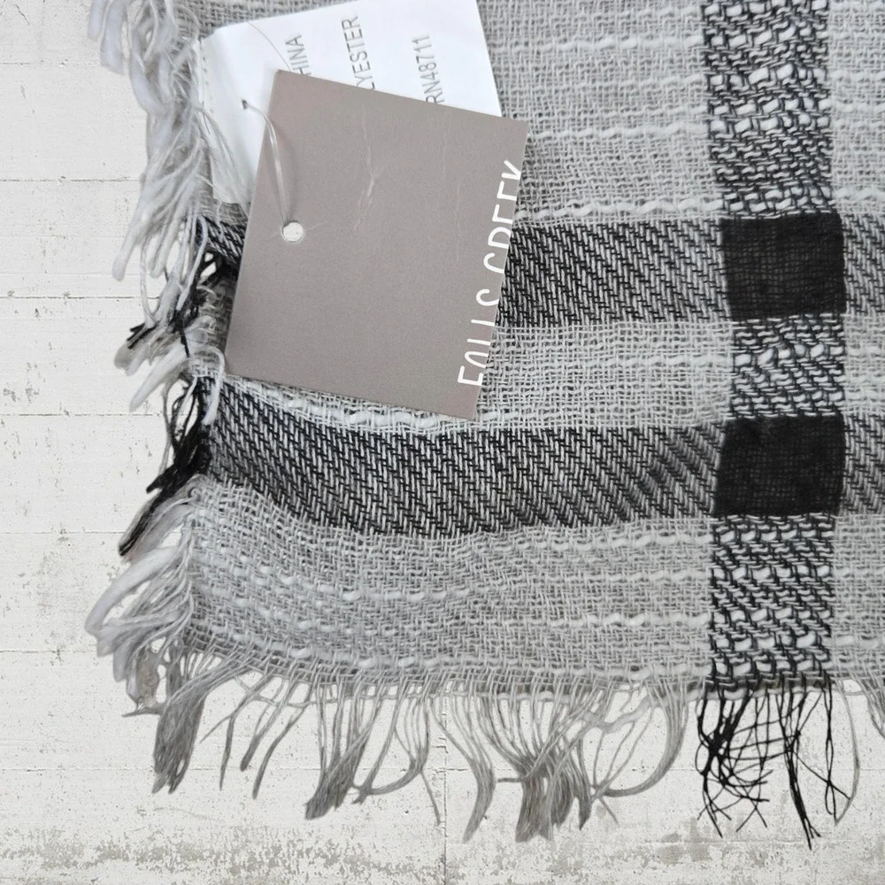 Falls Creek gray plaid
