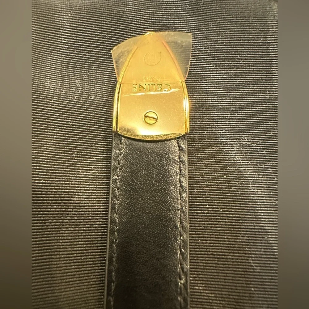 Celine SMALL 18MM WESTERN BELT IN TAURILLON LEATHER Size 70