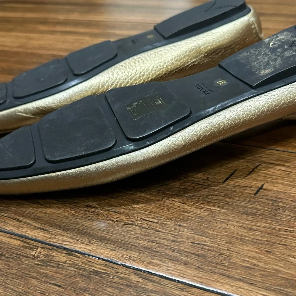 Prada authentic gold