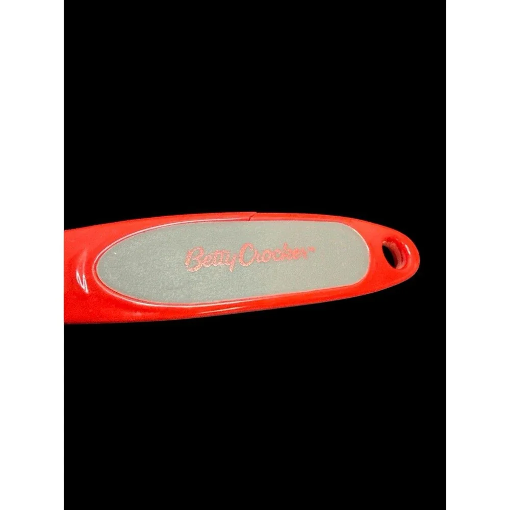Betty Crocker Red Melamine Serving Spoon 13.75 