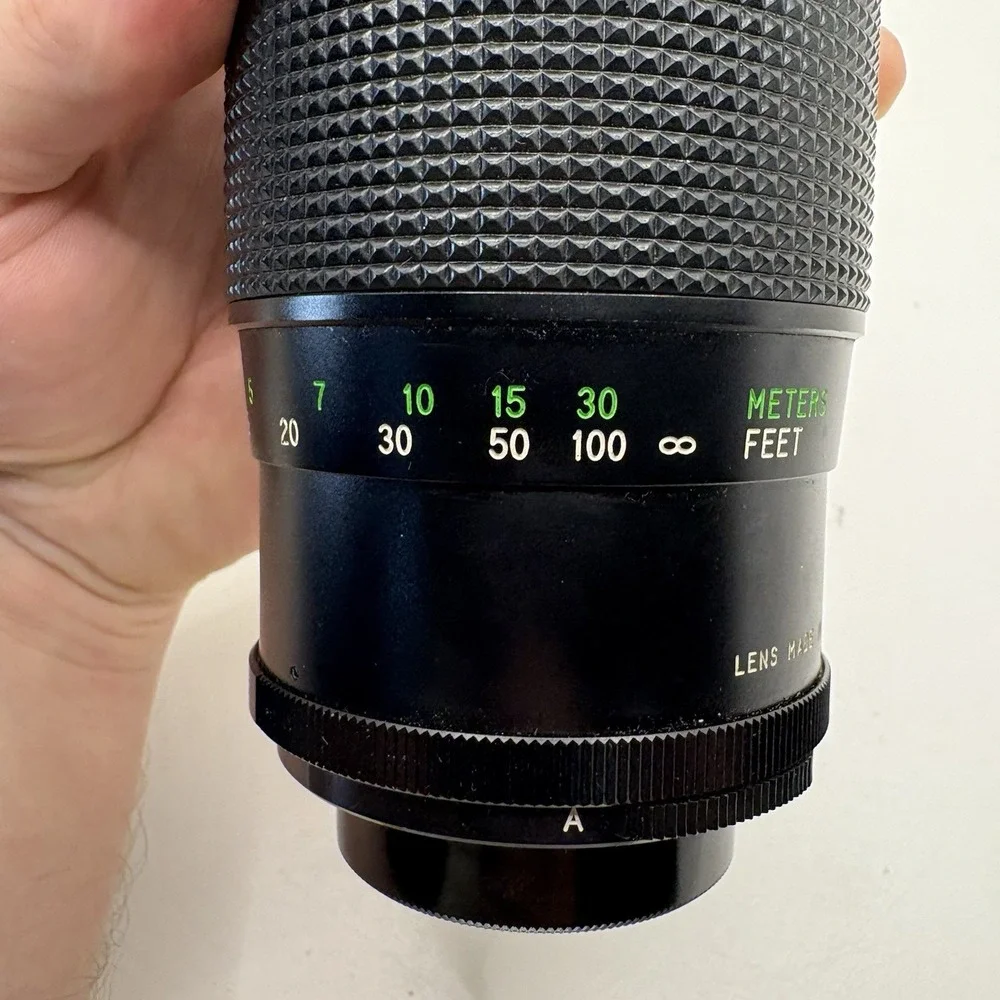 Vintage Vivitar Auto 62-200mm Telephoto Lens Film Photography‎ Made In Japan
