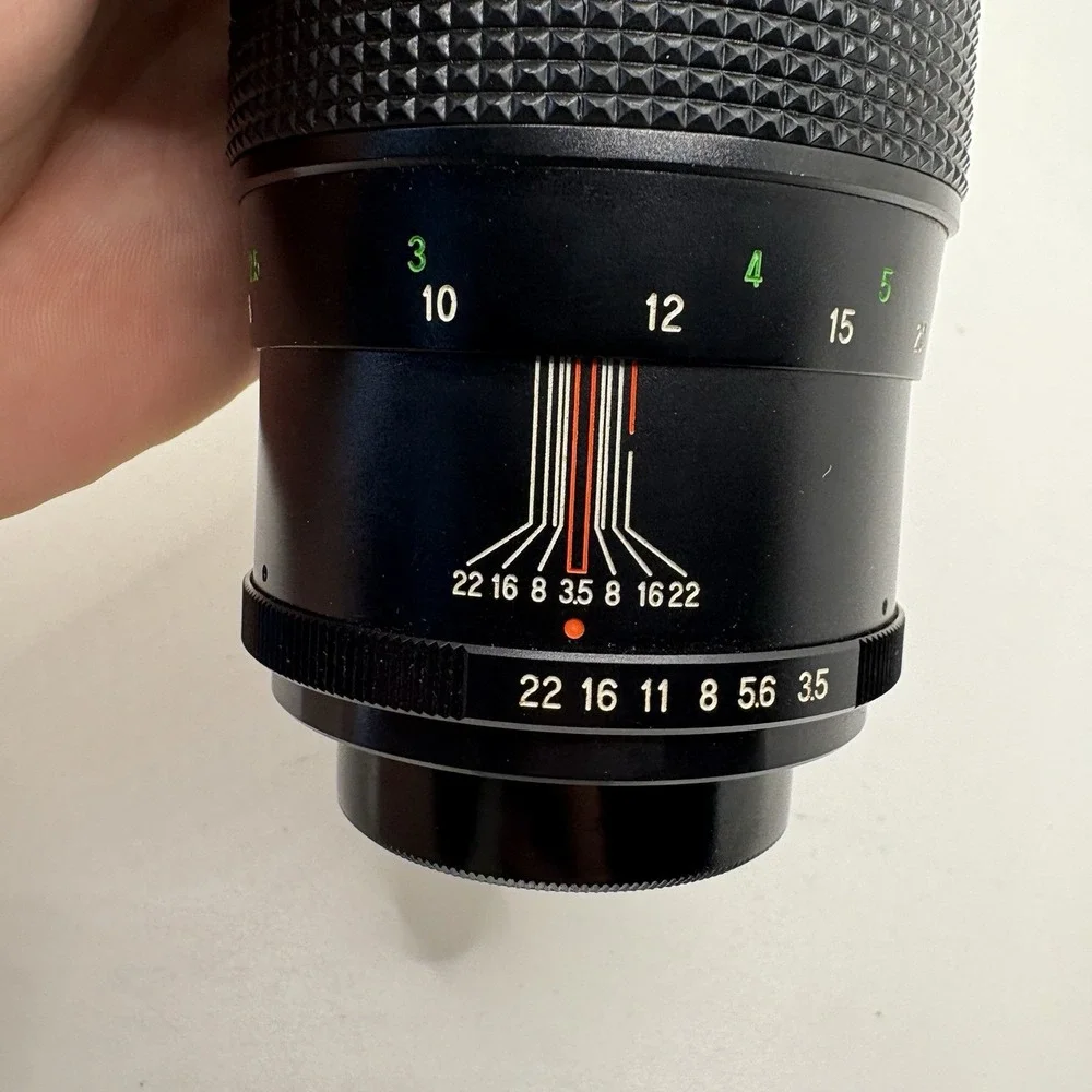 Vintage Vivitar Auto 62-200mm Telephoto Lens Film Photography‎ Made In Japan