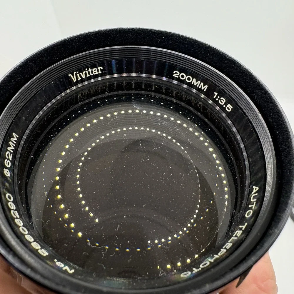 Vintage Vivitar Auto 62-200mm Telephoto Lens Film Photography‎ Made In Japan