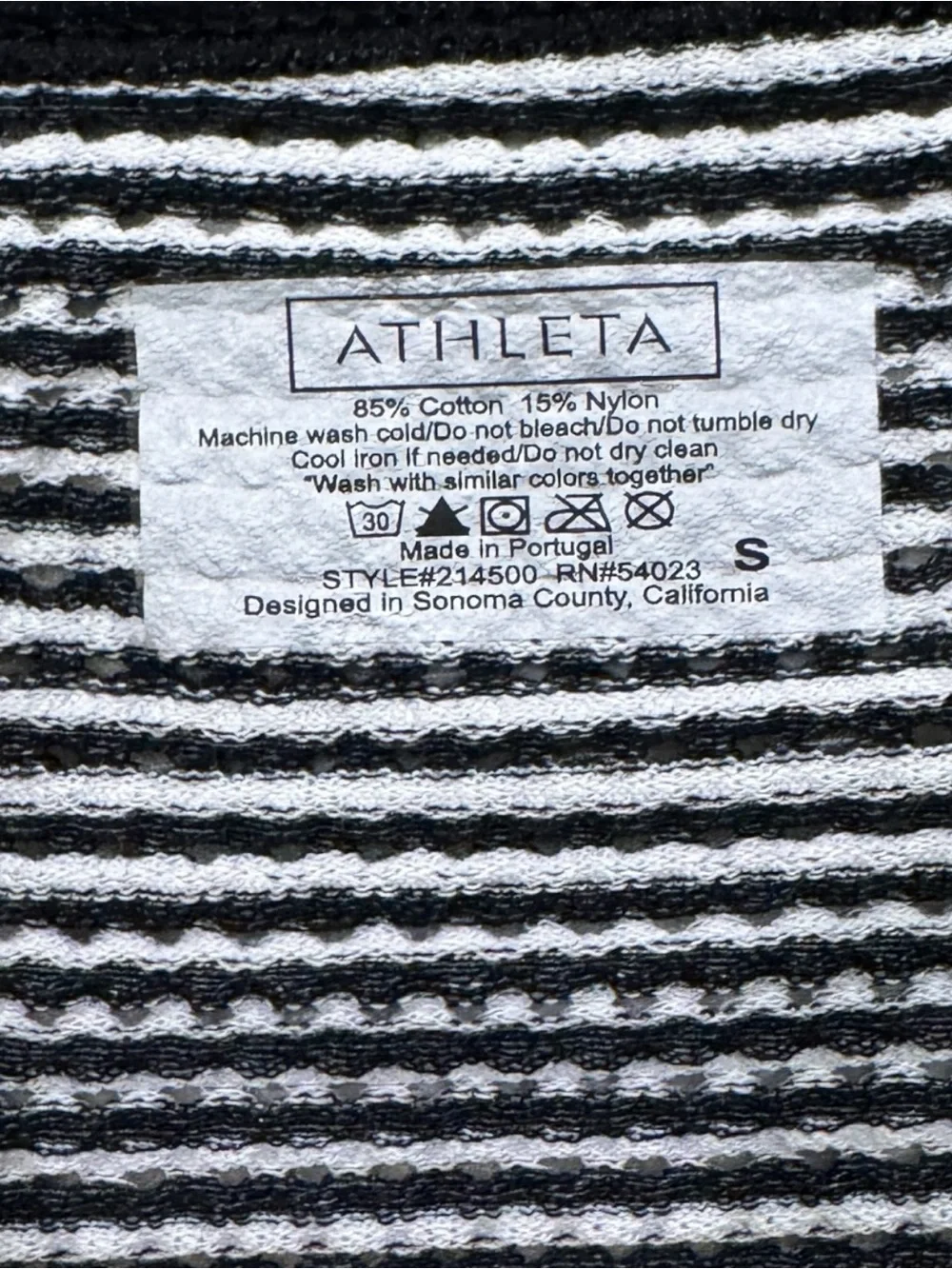 athleta striped