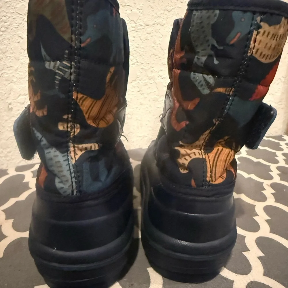 Children’s Place  Dinosaur Print Snow Boots